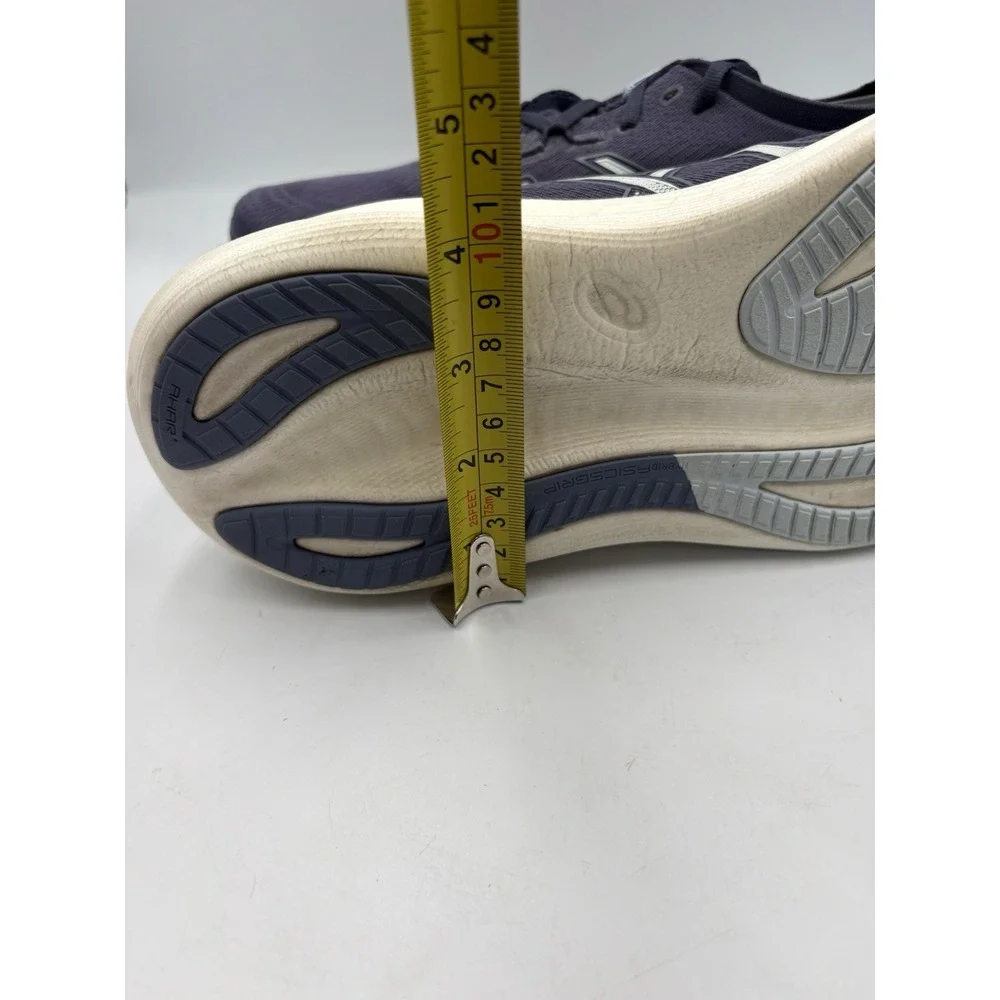 ASICS Gel-Nimbus 27 Running Shoes Navy Blue Purple Mens Sneakers PureGEL FF Blas